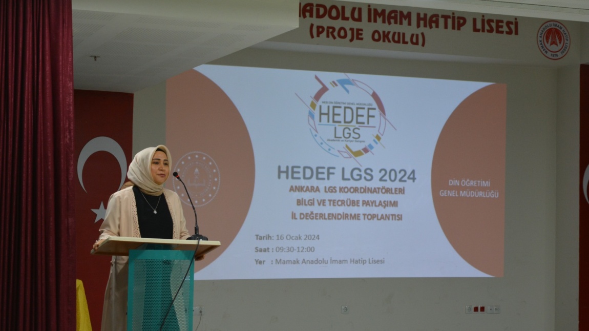 HEDEF LGS 2024 PROJESİ İL TOPLANTISI